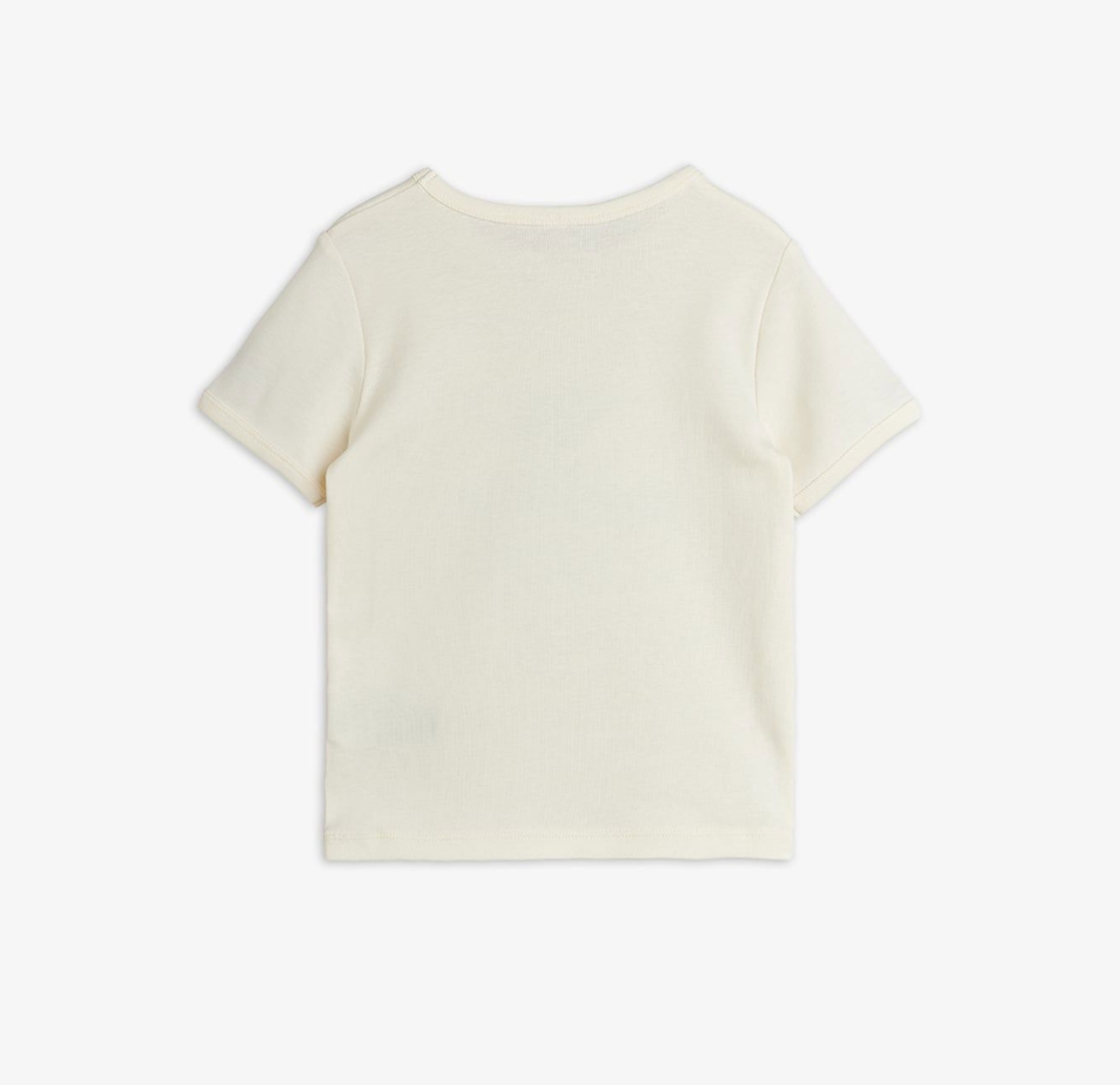 Back view of Space Tour T-Shirt - Off White | Mini Rodini