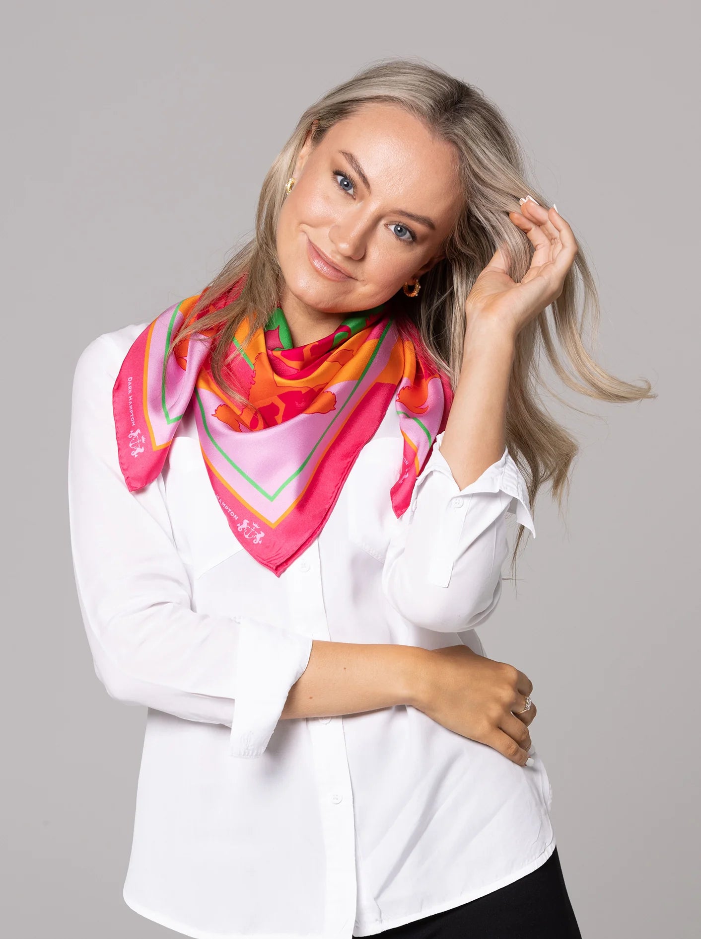 Steetskamp Silk Scarf by Dark Hampton