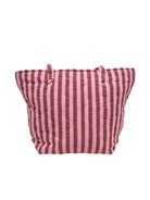 Sundae Seersucker Quilted Bag by Mosey Me
