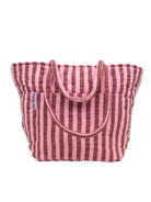 Sundae Seersucker Quilted Bag by Mosey Me