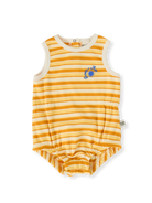 Sunshine Stripe bubble romper