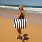 Navy Tyvek swim bag by Swim Shady