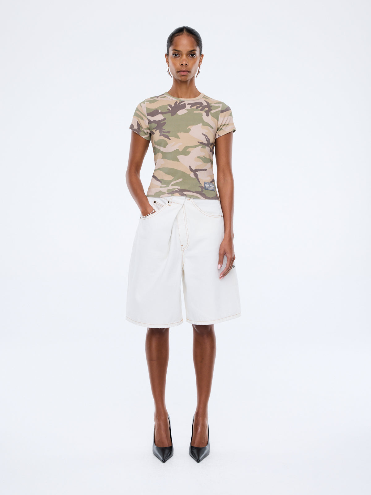 Tessa Baby Tee Desert Camp by Ena Pelly