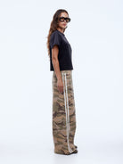 shop Ena Pelly Tessa Wide Leg Pant - Desert Camo by Ena Pelly online