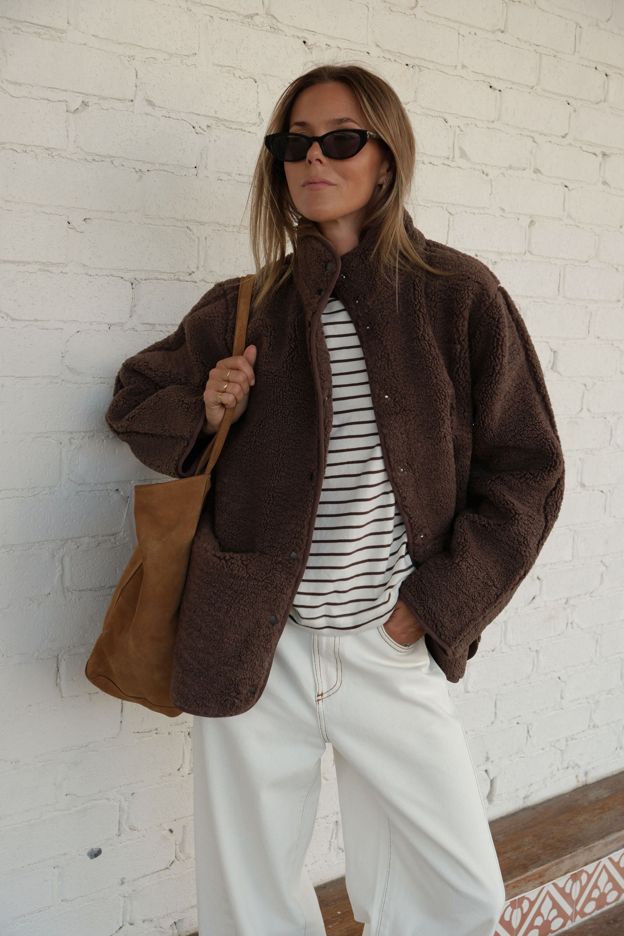 Teddy Jacket - Chocolate by Ceres Life