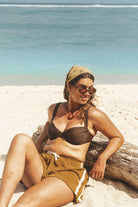 Terry Towelling Short - Army Green by Atmosea