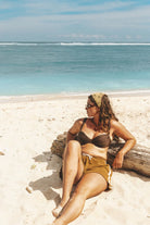 Terry Towelling Short - Army Green by Atmosea