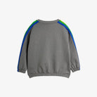 back view of The Milky Way Rainbow Panel Sweatshirt – Grey by Mini Rodini