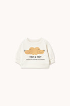 Tiny & Tiny Baby Sweatshirt - Off-White | Tiny Cottons