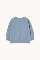 back of Tiny Dog Graphic Sweatshirt - Grey by Tiny Cottons
