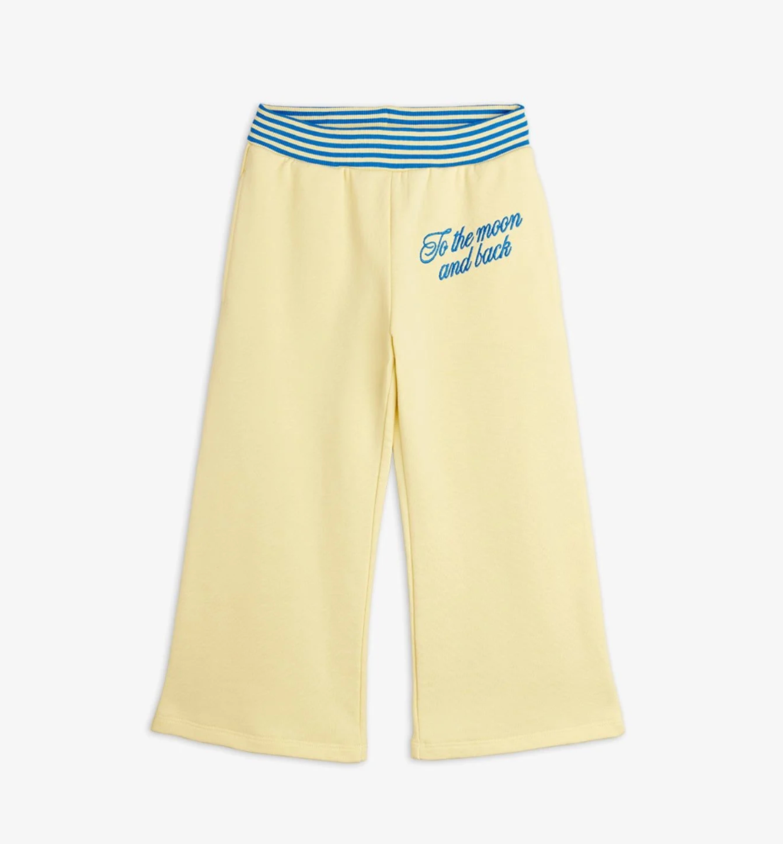 To the moon emb sweatpants - Yellow | Mini Rodini