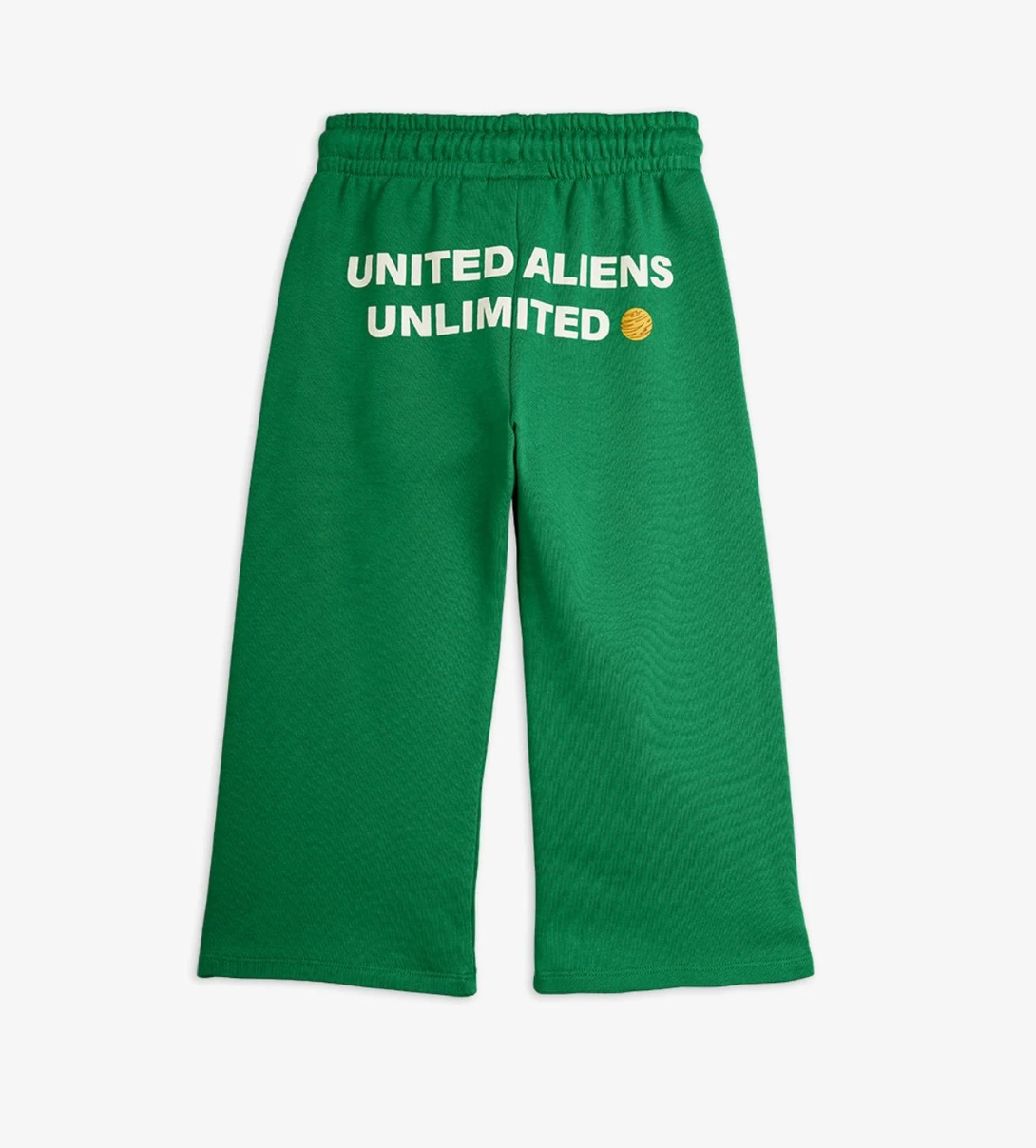 Back view of Travel agency sp sweatpants - Green | Mini Rodini