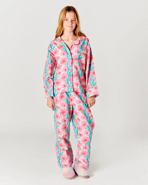 Kip and co teen pyjama pink