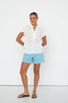 Valentina Shirt – White by Kireina