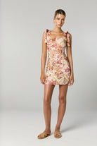Vaughn Short Tie dress from Winona in Vintage Floral Print