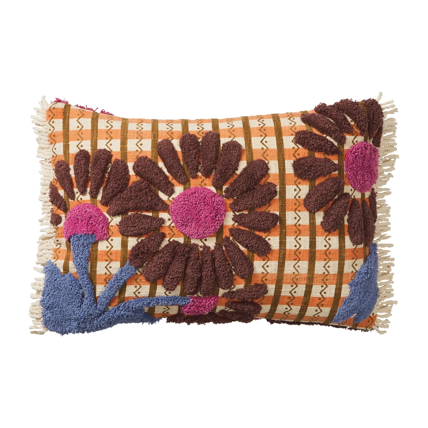 Veda tufted cushion from Sage x Clare