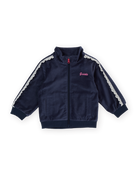 Velour Broderie Sweat Jacket by Goldie + Ace