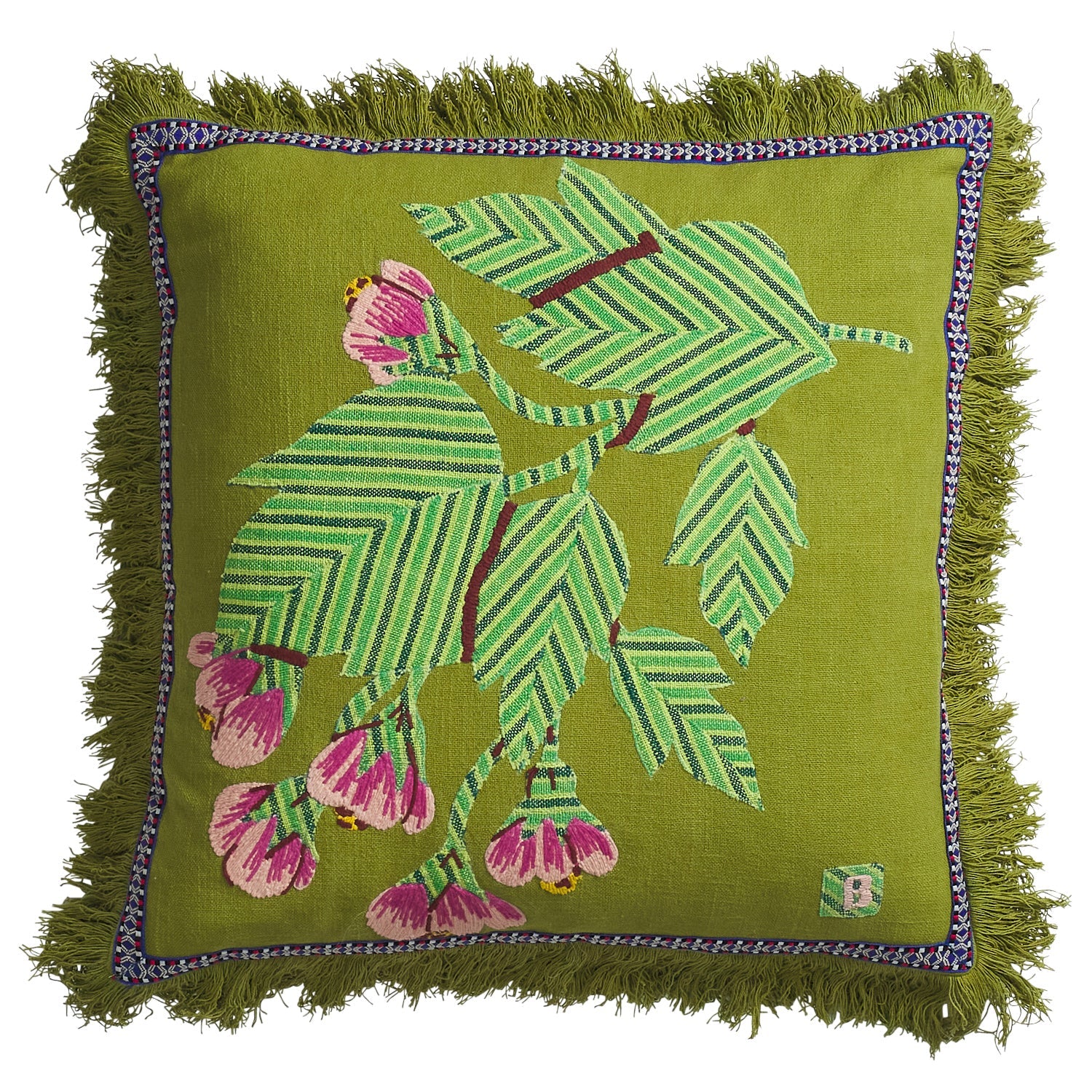 Vivi Appliqué Cushion - Juniper by Sage & Clare by Sage & Clare Wholesale