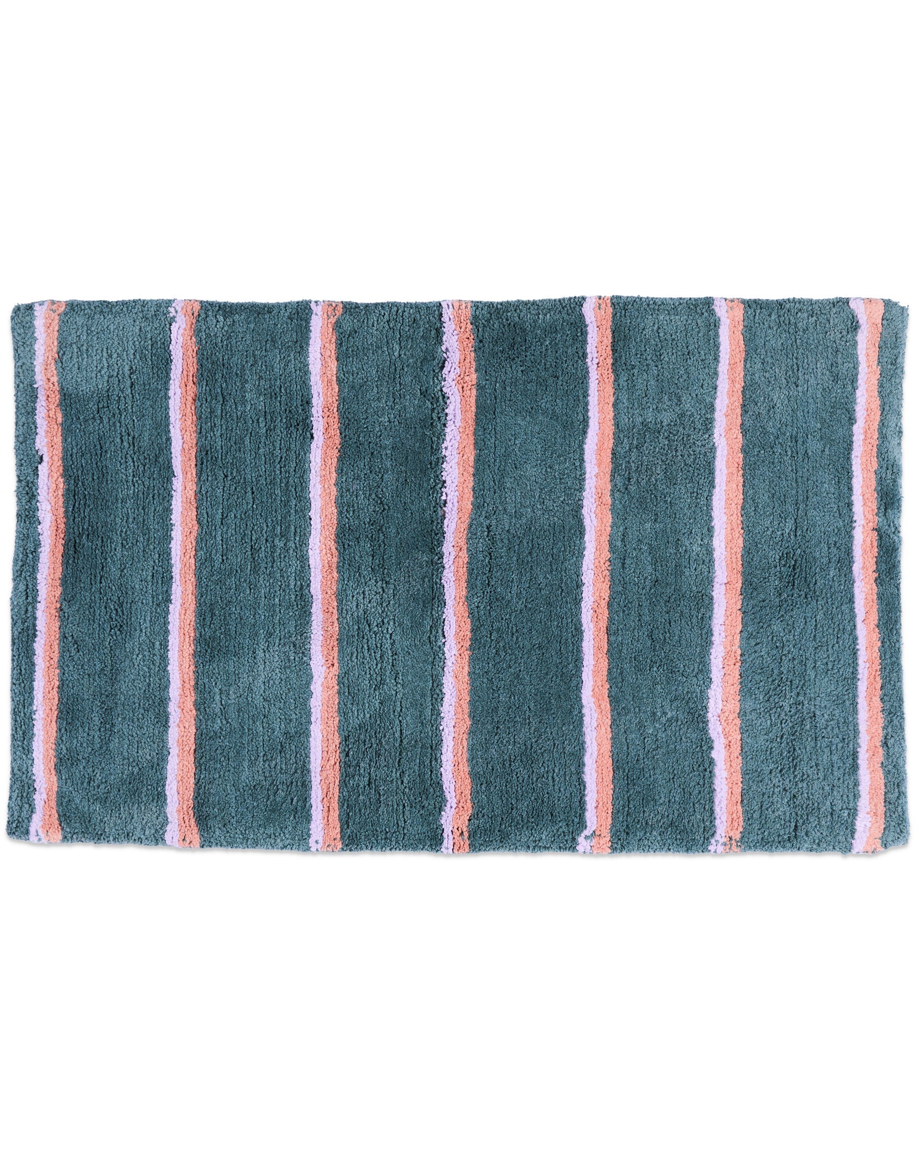 Wakame Crush Stripe Bath Mat by Kip & Co