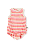 watermelon stripe bubble romper goldie and ace