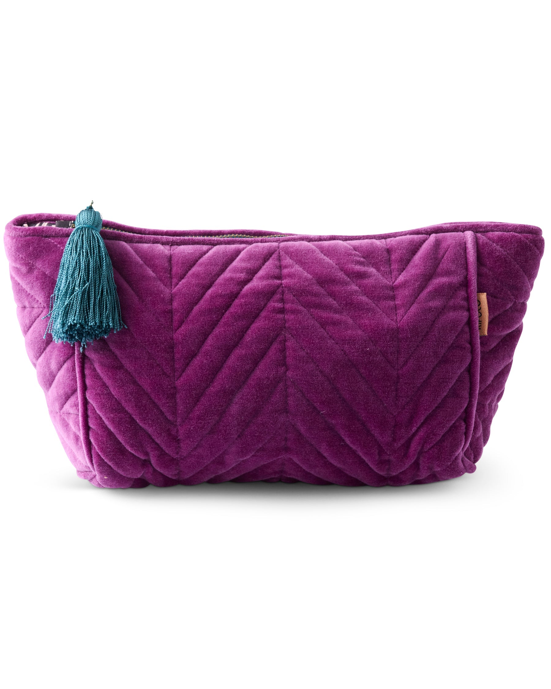 Wild Grape Velvet Toiletry Bag by Kip & Co