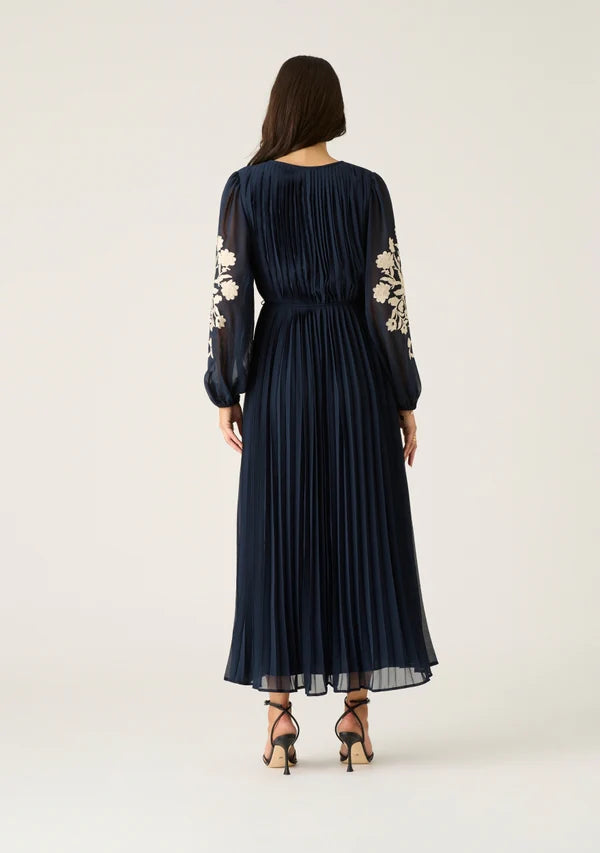 Willow Pleat Maxi Dress by MOS The Label