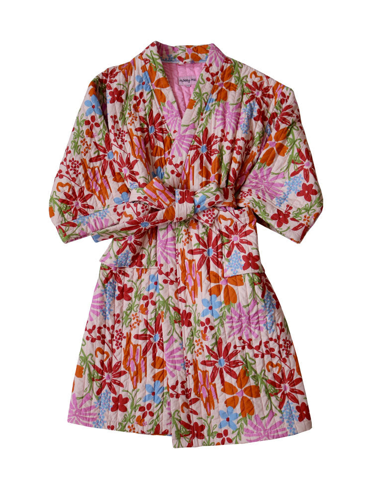 Winter Garden Quilted Robe by Mosey Me