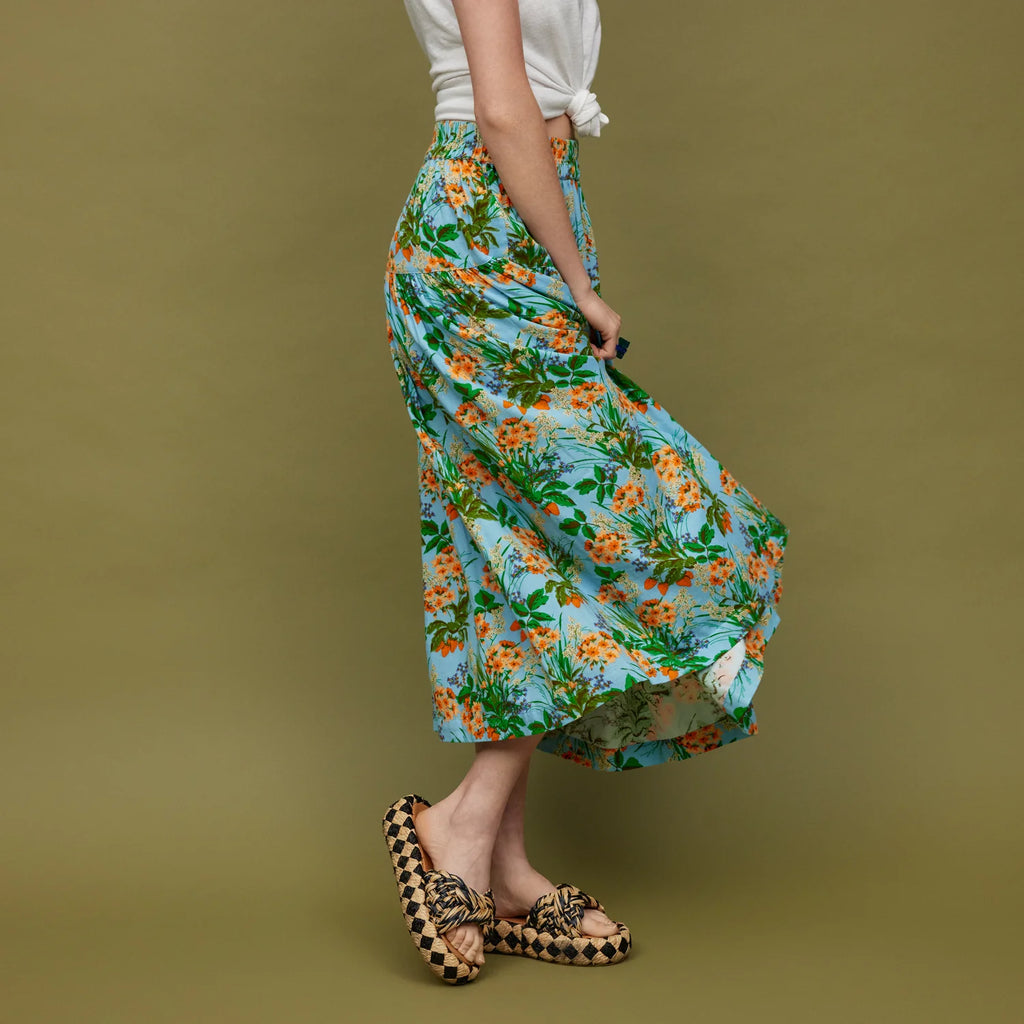 Yarrow midi skirt by Sage & Clare close up 