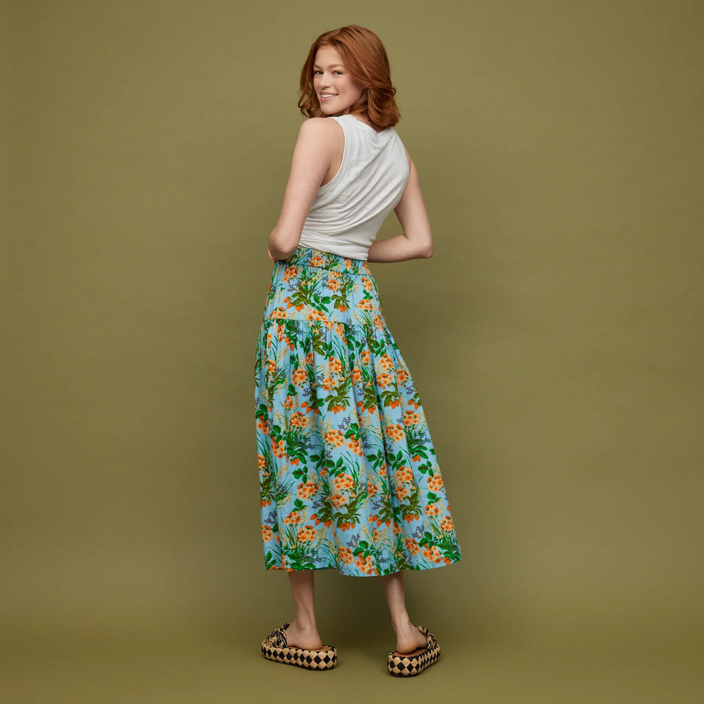 Yarrow midi skirt by Sage & Clare back view