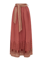 Yasmin Print Maxi Skirt By MOS the label