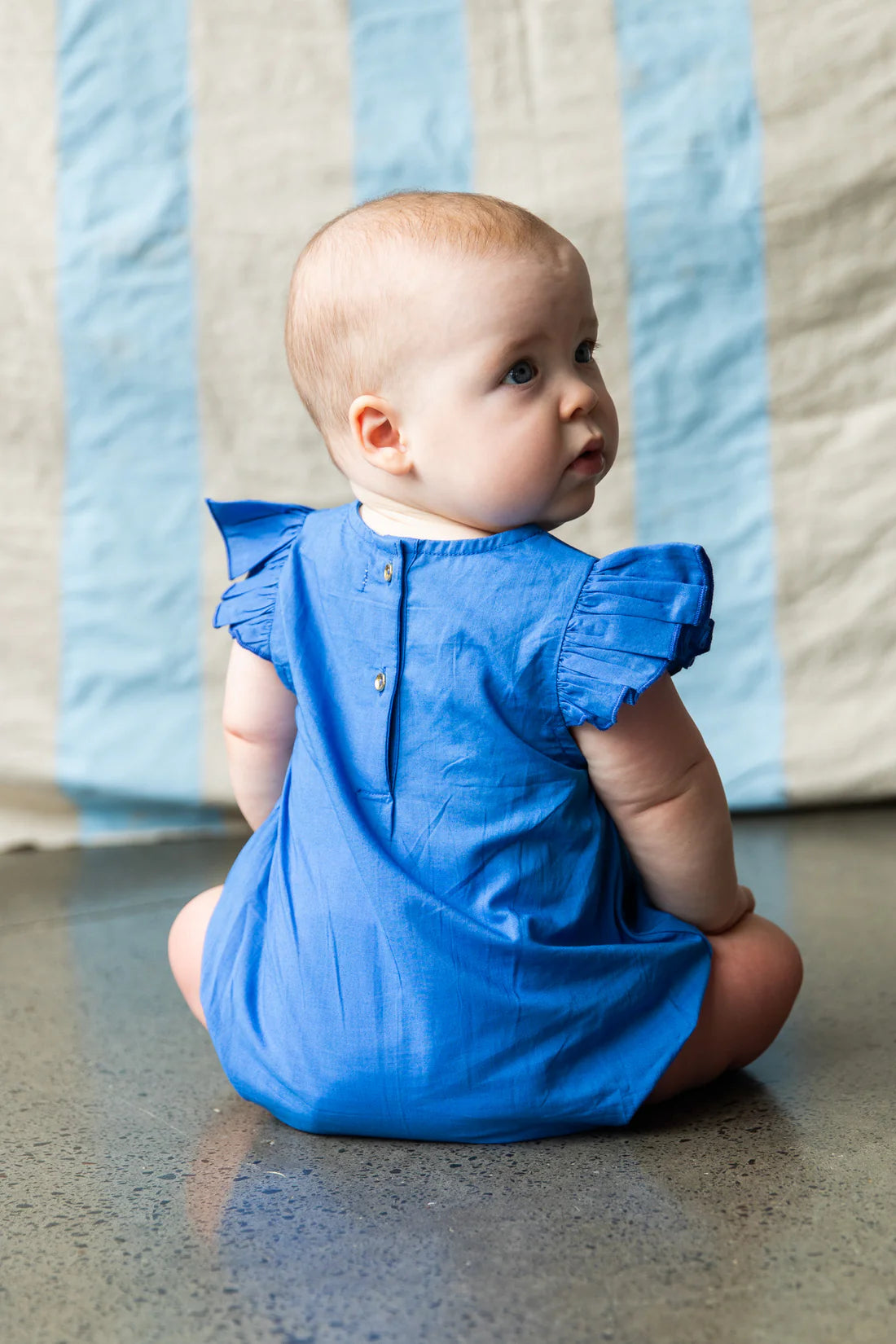 back details of Yasmin Romper-Yves Klien by Pearson & Pearson