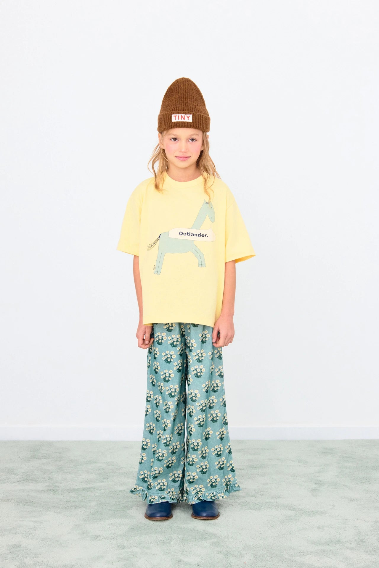 Yellow outlander tshirt by Tiny Cottons