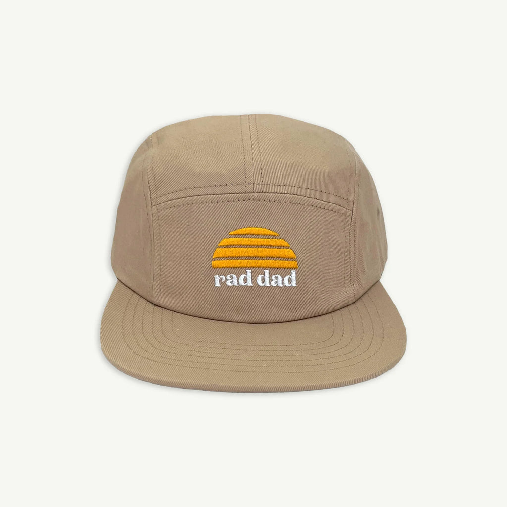Banabae Rad Dad Sand 5 Panel Cap front view