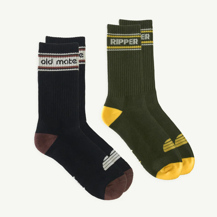 Banabae Old Mate socks & Ripper Socks