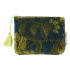 Bernanda Velvet Pouch Peacock by Sage & Clare