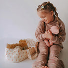 Dinkum Dolls Carry Cot Rainbow print by Olli Ella