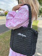 Ellis & Co Logo Tote Black