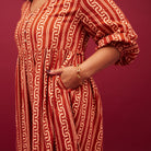 Fidel Dress 3/4 Sleeve by Sage & Clare