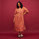 Fidel Dress 3/4 Sleeve by Sage & Clare