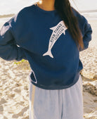 High tiders sweater navy Atmosea