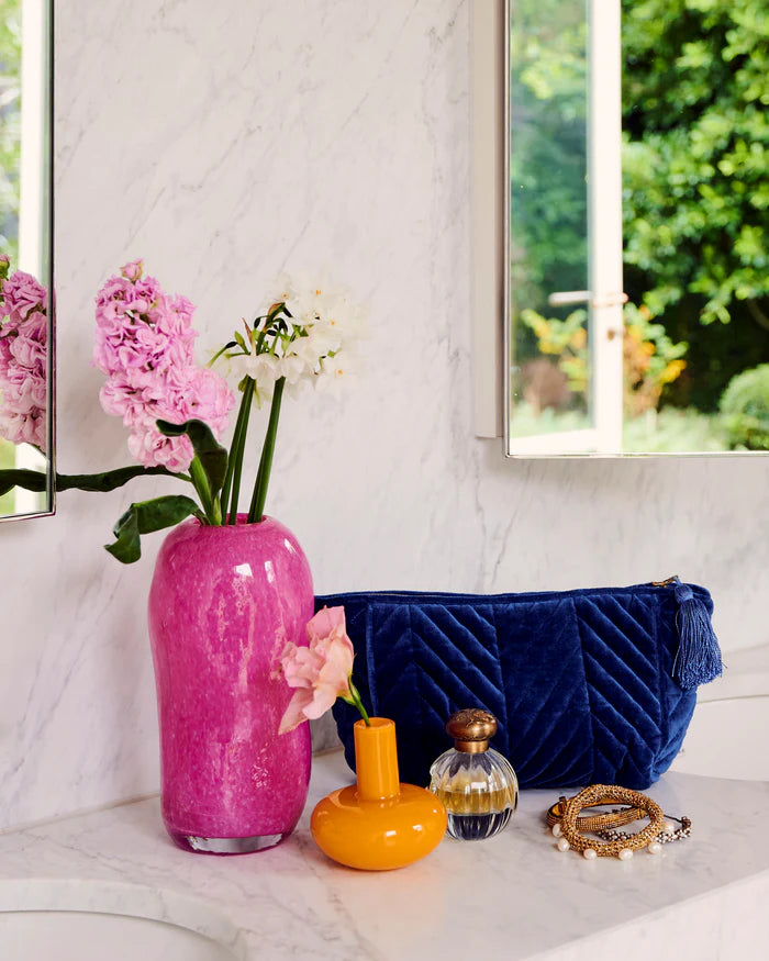 kip and co velvet toiletry bag