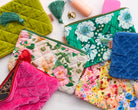velvet cosmetics purse