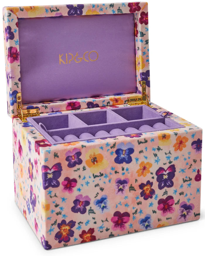 Pansy large jewellery box from Kip&Co
