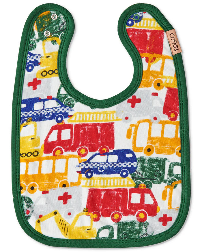 Bib Design: big wheels Kip & Co