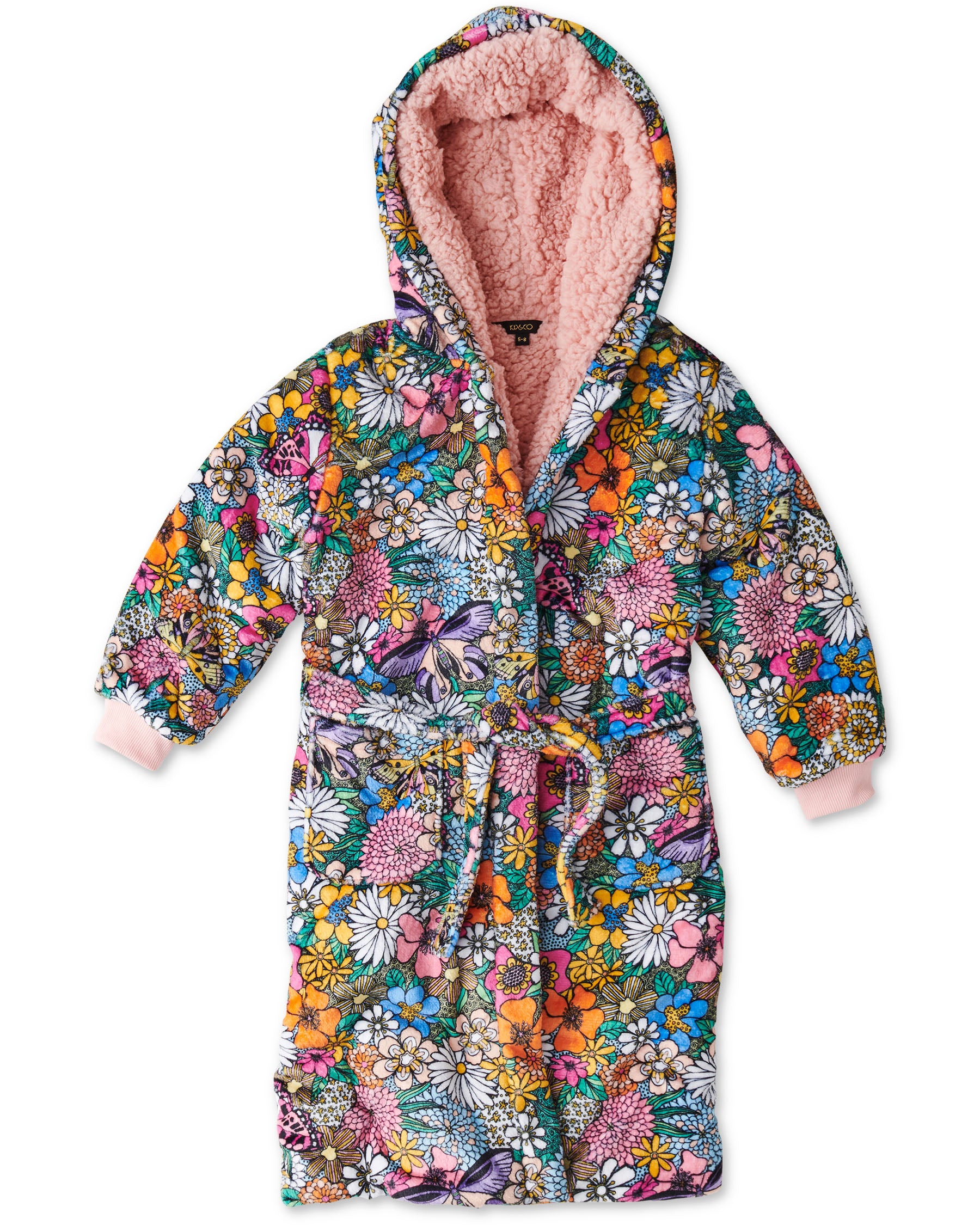 Bliss Floral Kuddle Kids Robe by 