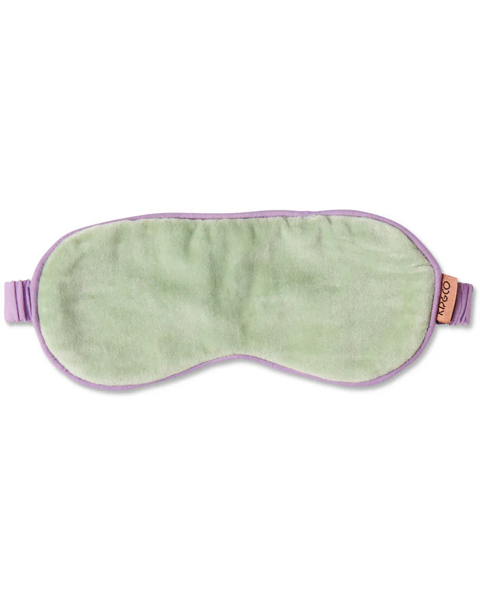 Velvet Eye Mask Colour: Meadow Kip & Co