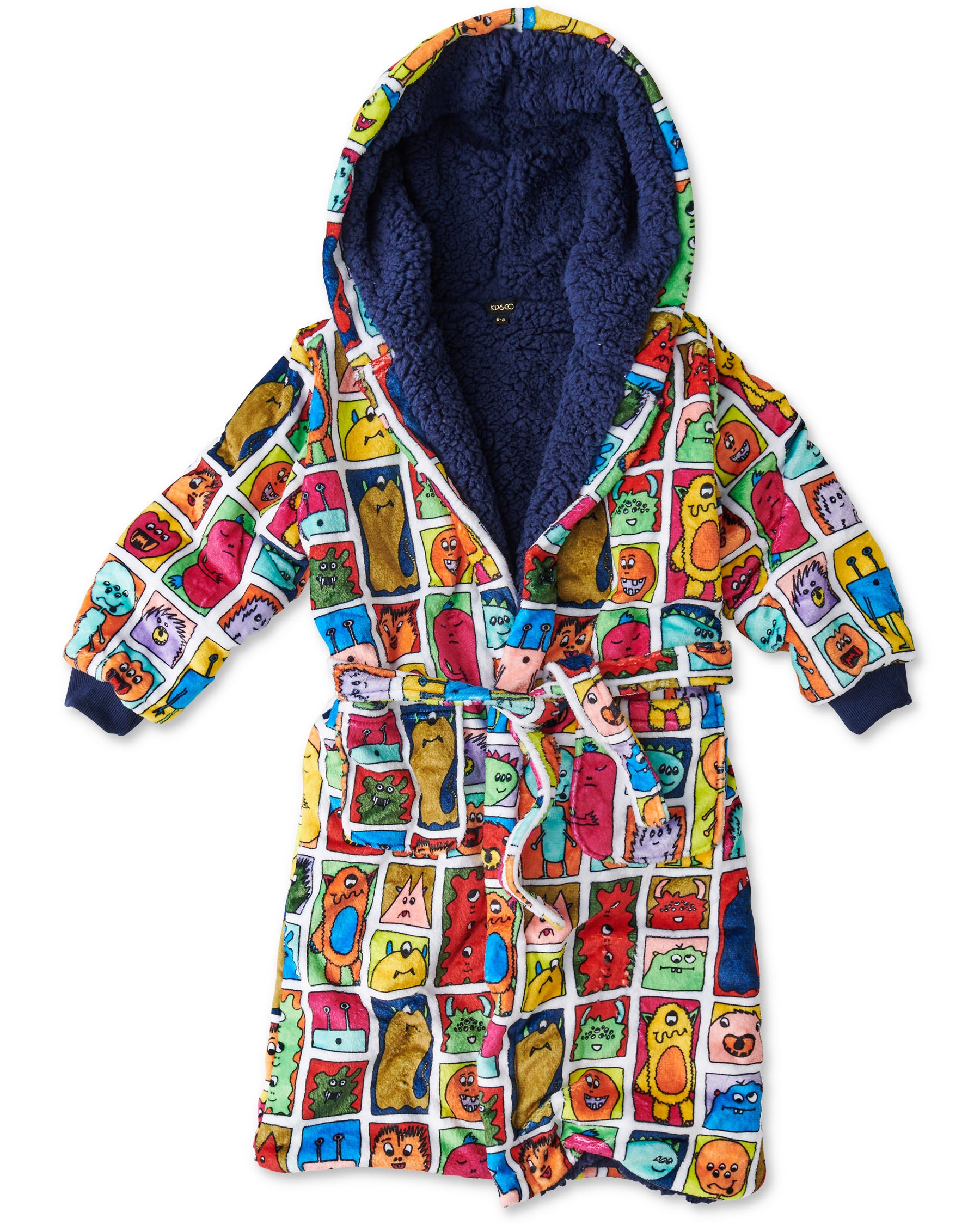 Monster Mash Kuddle Kids Robe by 