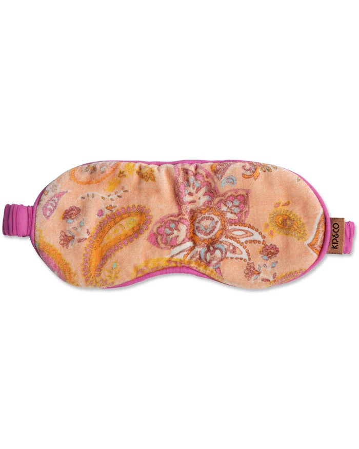 Velvet Eye Mask Colour: Paisley Paradise Kip & Co