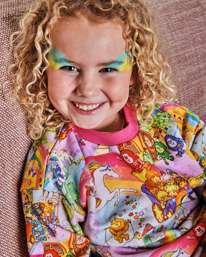 Rainbow Brite X Kip&Co kids clothing collaboration