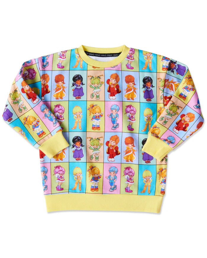 Rainbow Brite the Gang Sweater